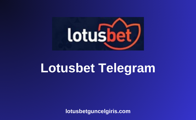 Lotusbet Telegram